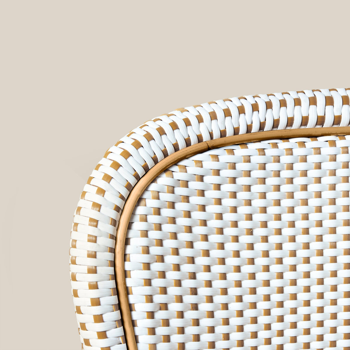 Rattan Bistro Counter Stool with All-Weather Wicker